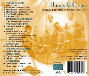 CD The London Symphony Orchestra: Things To Come: Original Film Music Themes 1935-1947