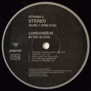 LP Londonbeat: In The Blood