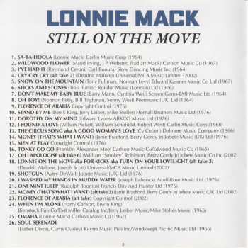 CD Lonnie Mack: Still On The Move - The Fraternity Years 1963-68