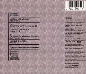 CD Columbia Symphony Orchestra: Modern Masters