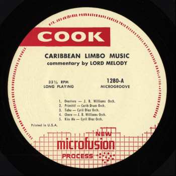 CD Lord Melody: Caribbean Limbo Music