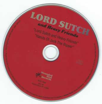 CD Lord Sutch And Heavy Friends: "Lord Sutch And Heavy Friends" / "Hands Of Jack The Ripper"