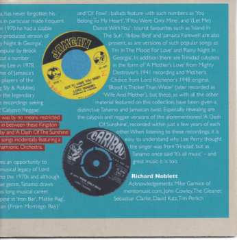 CD Lord Tanamo: I'm In The Mood For Ska - The Best Of Lord Tanamo
