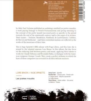 CD Claude Debussy: Les Poètes Maudits
