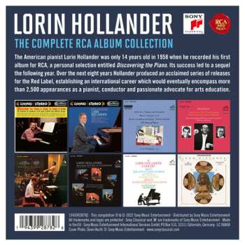 8CD/Box Set Lorin Hollander: The Complete RCA Album Collection