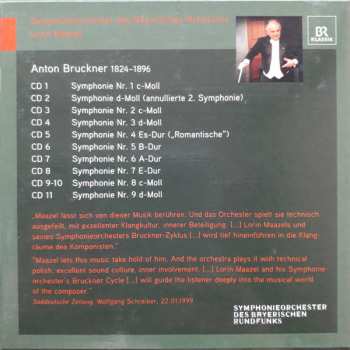 11CD Symphonie-Orchester Des Bayerischen Rundfunks: Bruckner 10 Symphonien