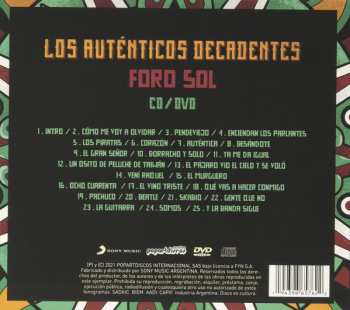 CD/DVD Los Auténticos Decadentes: Foro Sol