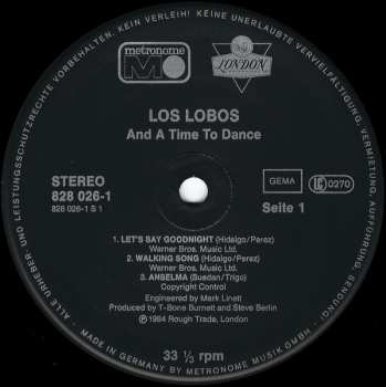 LP Los Lobos: ... And A Time To Dance