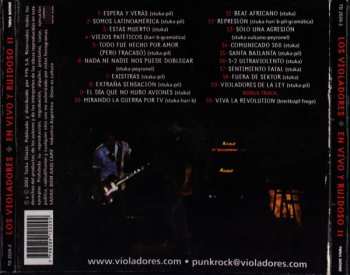 CD Los Violadores: En Vivo Y Ruidoso II