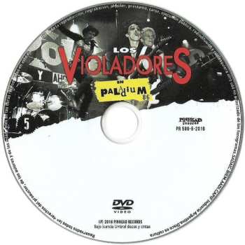 4CD/DVD/Box Set Los Violadores: Fundamentales (81-87) LTD | NUM