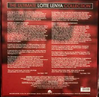 11CD/Box Set/EP Lotte Lenya: Lenya PIC
