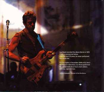 CD Lou Reed: Berlin: Live At St. Ann's Warehouse