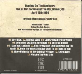 CD Lou Reed: Dealing On The Boulevard