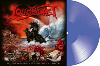 LP Loudblast: Frozen Moments Between Life & Death (blue Vinyl)