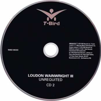 2CD Loudon Wainwright III: Album III / Attempted Mustache / Unrequited