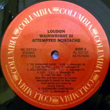 LP Loudon Wainwright III: Attempted Mustache