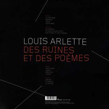 LP Louis Arlette: Des Ruines Et Des Poèmes