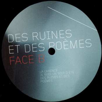 LP Louis Arlette: Des Ruines Et Des Poèmes