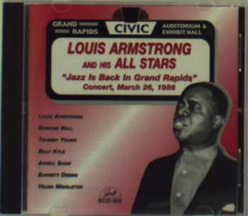 CD Louis Armstrong: Jazz Is Back In Grand Rapids