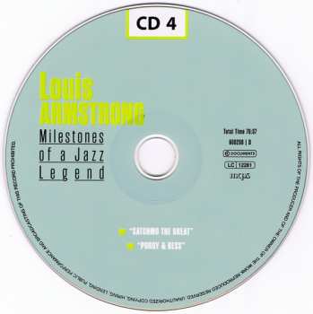 10CD/Box Set Louis Armstrong: Milestones Of A Jazz Legend