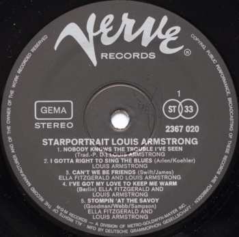 2LP/Box Set Louis Armstrong: Starportrait