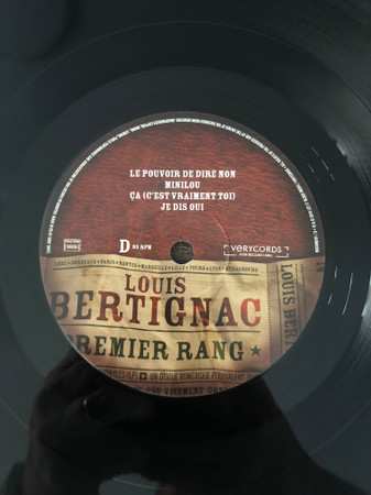 3LP Louis Bertignac: Premier Rang