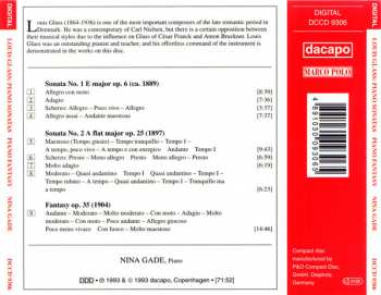 CD Louis Glass: Piano Fantasy - Piano Sonatas