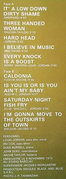 CD Louis Jordan: I Believe In Music