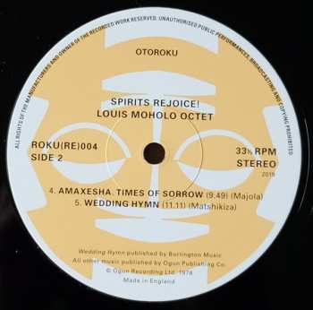 LP Louis Moholo Octet: Spirits Rejoice!
