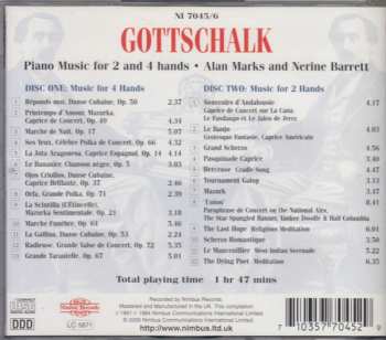 CD Louis Moreau Gottschalk: Piano Music For 2 And 4 HandsNimbus Records