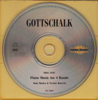 CD Louis Moreau Gottschalk: Piano Music For 2 And 4 HandsNimbus Records