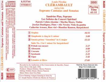 CD Sandrine Piau: Soprano Cantatas And Sonatas