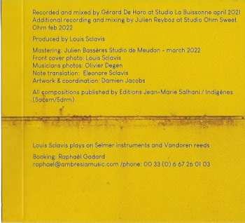 CD Louis Sclavis: Les Cadences Du Monde