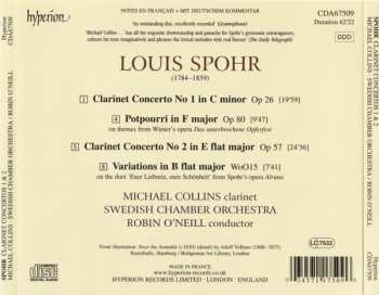 CD Louis Spohr: Clarinet Concertos Nos. 1 & 2