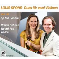 CD Louis Spohr: Duette Für 2 Violinen Vol.3