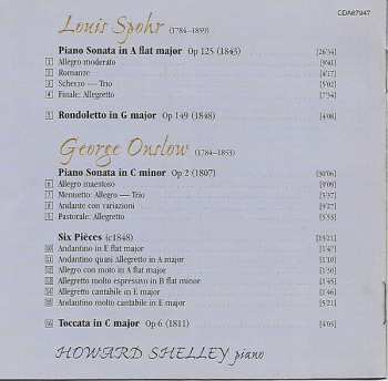 CD Louis Spohr: Piano Sonatas