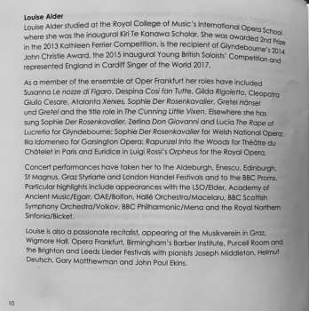 CD Louise Alder: Through Life And Love - Richard Strauss