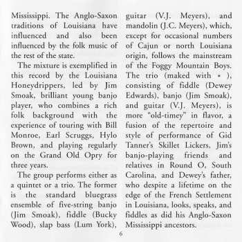 CD The Louisiana Honeydrippers: Bayou Bluegrass