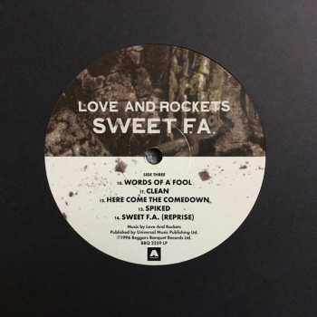 2LP Love And Rockets: Sweet F.A.