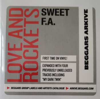 2LP Love And Rockets: Sweet F.A.