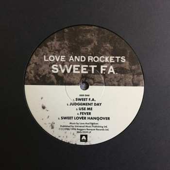 2LP Love And Rockets: Sweet F.A.