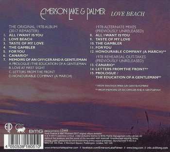 CD Emerson, Lake & Palmer: Love Beach