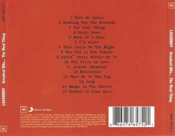 CD Loverboy: Greatest Hits... The Real Thing