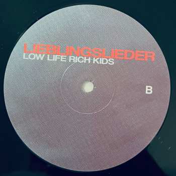 LP Low Life Rich Kids: Lieblingslieder