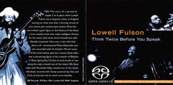 SACD Lowell Fulson: Think Twice Before You Speak