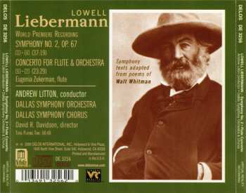 CD Eugenia Zukerman: Symphony No. 2, Op. 67 / Concerto For Flute & Orchestra