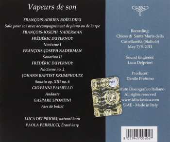 CD Paola Perrucci: Vapeurs De Son