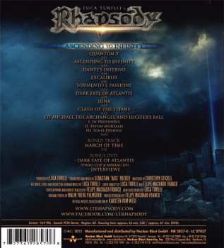 CD/DVD Luca Turilli's Rhapsody: Ascending To Infinity LTD