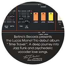 2LP Lucas Moinet Trio: Time Travel LTD