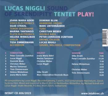 CD Lucas Niggli Sound Of Serendipity Tentet: Play!